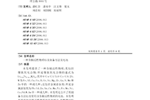 负极活性物质以及制备方法及电池