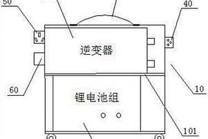 用于电网异物清除仪的便携式移动电源