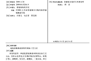 超低膨胀陶瓷材料的制备工艺方法