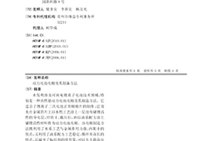 动力电池电极及其制备方法