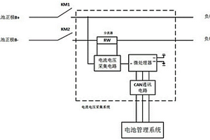 锂电池系统的电流电压采集装置