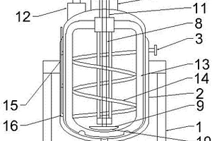 锂电池负极用的竖式球磨机构