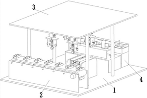 可自动化处理放置的新能源汽车锂电池极板加工设备
