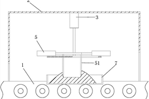 烧结匣钵内锂离子电池电极材料刮平装置