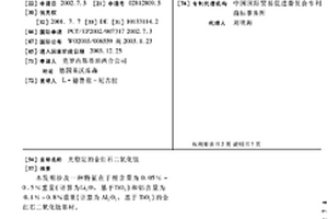 光稳定的金红石二氧化钛