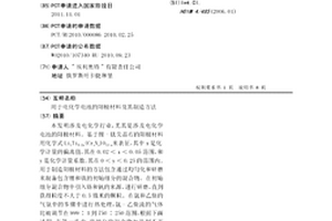 用于电化学电池的阳极材料及其制造方法
