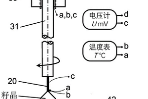 基于提拉法的晶体生长界面形状的探测方法和装置