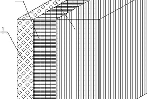 梯度式高分子基中子吸收栅板材料及其制备方法