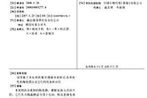对等离子体处理的聚合物载体材料有改善粘性的陶瓷膜以及它们的制备和应用