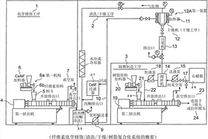 化学修饰纤维素连续制造装置以及用于该装置的方法