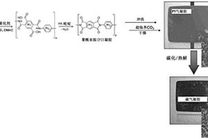 碳气凝胶基电极材料及其制造方法