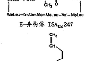 环孢菌素类似物混合物及其作为免疫调节剂的用途