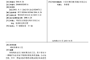 烯烃的聚合工艺