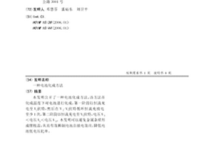 电池化成方法