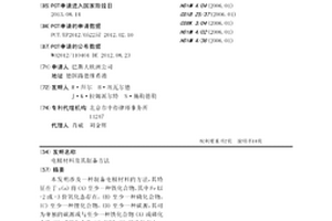 电极材料及其制备方法
