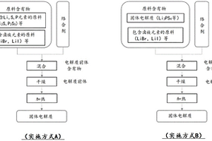 固体电解质的制造方法及电解质前体