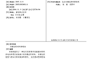 负极活性材料和电池