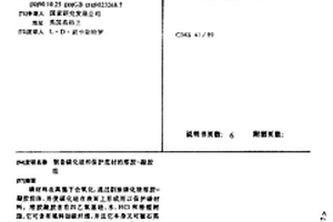 制备碳化硅和保护底材的溶胶-凝胶法