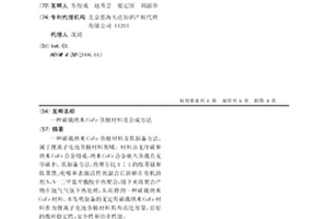 碳载纳米CoFe负极材料及合成方法