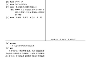 干式可充钒电池的制造技术