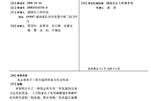 高品质化学二氧化锰的制备方法及用途