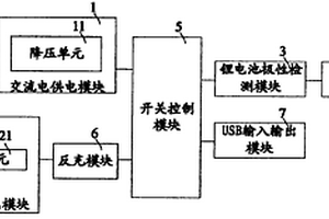 带反充功能应急万能充电器