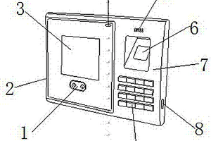 人脸识别考勤装置
