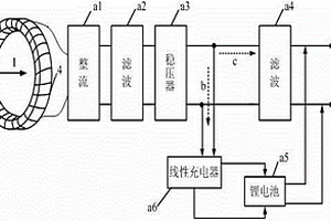 WSN母线测温节点电源装置