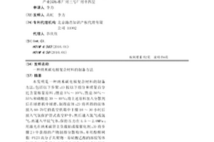 纳米碳电极复合材料的制备方法