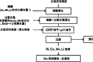正极活性物质的浸出方法
