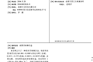 高热导率铜合金
