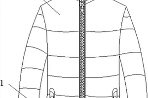 电加热防寒型羽绒服
