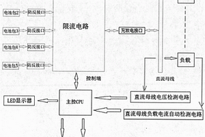 通信用不同放电倍率电池组模块并网控制器