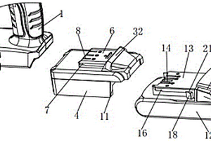 用于电动工具的电池包接口转换装置
