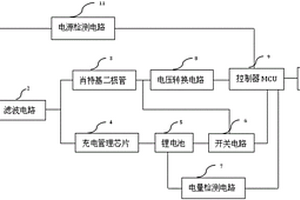 用于智能家居机器人的充电电路
