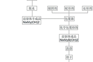 多冠状多元素球形包覆型前驱体及其制备方法、化学包覆修饰产品及方法