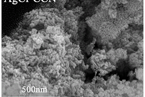 氯化银-氮化碳复合光催化剂及其制备方法与应用
