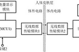 用于心脏起搏器的低功耗无线电量采集传输系统及方法