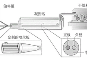 水系纤维电池及其制备方法