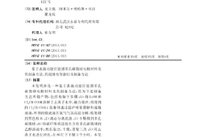 基于表面功能官能团多孔碳微球电极材料及其制备方法、其超级电容器以及制备方法