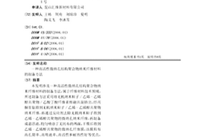 高活性微纳孔结构聚合物纳米纤维材料的制备方法