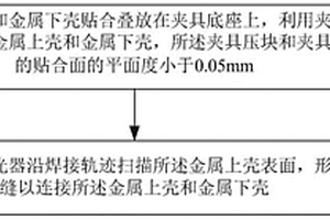 金属壳体焊接方法及金属壳体