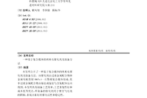 基于复合载体的纳米电催化剂及制备方法