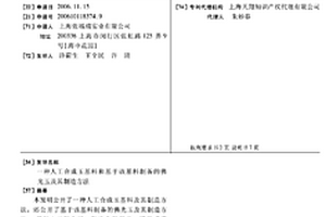 人工合成玉基料和基于该基料制备的佛光玉及其制造方法