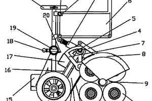 轮椅式爬楼车及其倾角控制机构的倾角开关