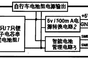 带USB接口的自行车电池