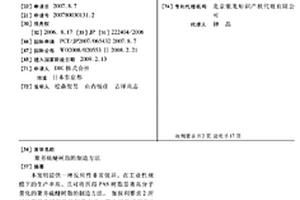 聚芳硫醚树脂的制造方法