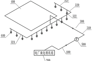 利用空调冷水冷却燃机压气机进气的装置