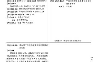 具有用于天线的薄膜电池的射频识别标签