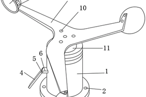 新型三杯式风速传感器